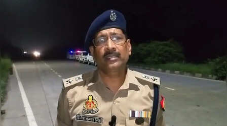 बुलंदशहर एनकाउंटर में 50 हजार का इनामी बदमाश ढेर, दो पुलिसकर्मी भी घायल