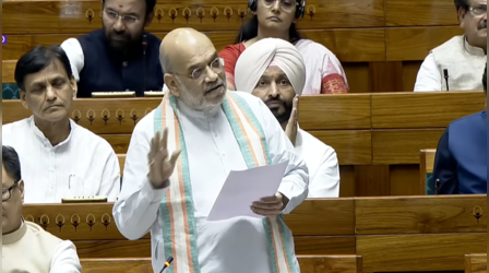 अमित शाह सदन में जवाब देने को तैयार- बोले किरेन रिजिजू, जानिए विपक्ष ने क्या कहा