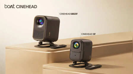 boAt CineHead F1 Pro Projector भारत में लॉन्च, Google TV 5.0 के साथ 4K सपोर्ट