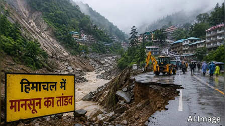 Himachal Monsoon: बारिश-भूस्खलन से भारी तबाही, अब तक 157 मौतें; 259 सड़कें बंद, बिजली-पानी की सप्लाई ठप