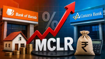 Bank of Baroda और Canara Bank के ग्राहकों को बड़ा झटका! दोनों ही बैंक ने बढ़ा दी Loan की ब्याज दरें