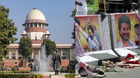 करूर भगदड़: पीड़ित परिवारों को सरकारी नौकरी पर SC की अंतरिम राहत, हाईकोर्ट के आदेश पर रोक