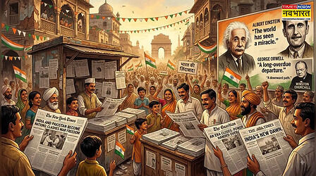15 अगस्त 1947: जब आजाद हुआ भारत तो दुनिया भर के अखबारों ने क्या लिखा था, जानिए किस बात से डर रहे थे सब?