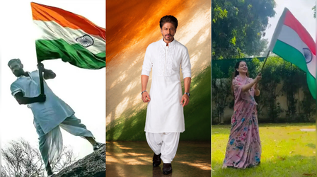 Independence Day 2026: देशभक्ति में डूबे सितारे, कंगना ने लहराया तिरंगा तो शाहरुख ने कहा- 'भारतीय होने पर गर्व है'