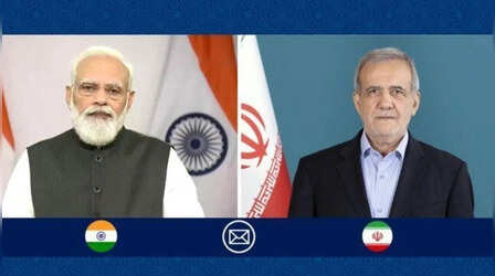 80वें स्वतंत्रता दिवस पर ईरानी राष्ट्रपति ने PM मोदी को भेजी बधाई, संबंधों को नए आयाम देने पर दिया जोर