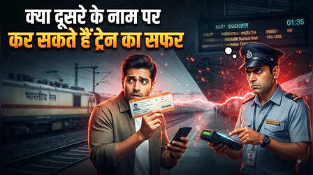 क्या दूसरे के नाम पर सफर कर सकते हैं आप? जानिए कब ट्रांसफर हो सकती है Train Ticket