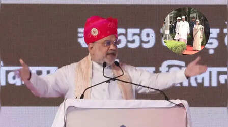'हम सब टीवी पर देखते रह गए, वंदे मातरम् को रोक दिया', सोनिया गांधी पर जमकर बरसे अमित शाह