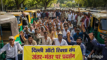 दिल्ली में आज ऑटो चालकों का प्रदर्शन, जंतर-मंतर पर जुटेंगे ड्राइवर; वेलफेयर बोर्ड समेत कई मांगें