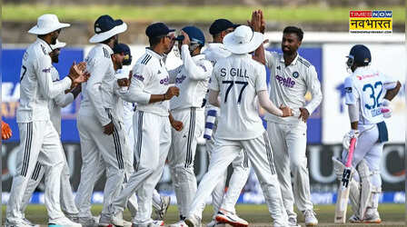 SL vs IND 1st Test Highlights: 600वें टेस्ट मैच में जीता भारत, श्रीलंका को 165 रन से धोया; सुथार ने चटकाए 10 विकेट