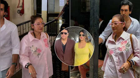 Govinda संग अनबन के बीच बांद्रा फैमिली कोर्ट पहुंचीं Sunita Ahuja, वकील और बेटे भी साथ आए नजर