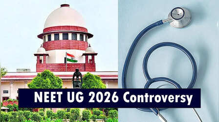 NEET-UG 2026: परीक्षा व्यवस्था को लेकर SC सख्त, केंद्र से 3 हफ्ते में हलफनामा मांगा