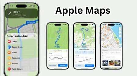 अपने iPhone को छुए बिना Apple Maps में एक्सीडेंट, बंद होने और दूसरी सड़क दुर्घटनाओं की रिपोर्ट कैसे करें