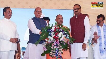 'अब दुनिया कान खोलकर सुनती है भारत की बात', लखनऊ में गरजे राजनाथ सिंह; सीएम योगी संग राजधानी को दीं 12 बड़ी सौगातें