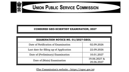 UPSC Recruitment 2027: यूपीएससी ने जारी किया 127 पदों को भरने के लिए नोटिफिकेशन, 22 सितंबर तक करें आवेदन