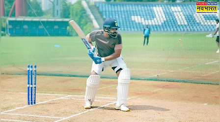 रोहित शर्मा का प्रैक्टिस Video वायरल, वेस्टइंडीज सीरीज से पहले नेट्स में बहाया पसीना