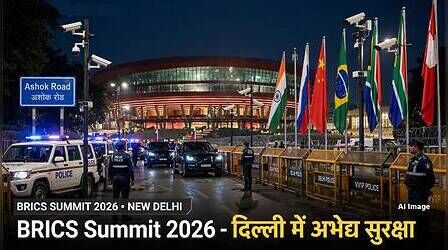 BRICS Summit 2026: 500 CCTV कैमरे, 15000 पुलिसकर्मी, 200 कंपनियां केंद्रीय बल; छावनी बनी दिल्ली