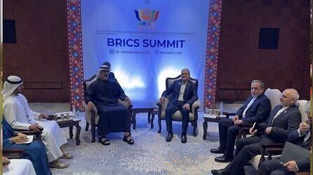 BRICS Summit: पश्चिम एशिया की शांति का 'मंच' बन रहा भारत? ईरान के राष्ट्रपति से मिले UAE के क्राउन प्रिंस