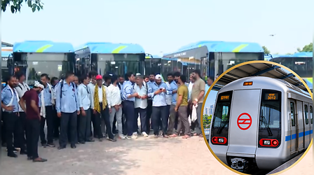 DTC बसें थमीं तो मेट्रो ने संभाला मोर्चा, बढ़ाई गई अतिरिक्त सेवाएं; जानें DMRC का प्लान