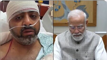 'नीचे गिरा हुआ था तो बस सोच रहा था...', PM मोदी से बातचीत के दौरान भावुक हुए कैप्टन स्मित मच्छार? जानें किसे बताया सबसे बड़ा आदर्श