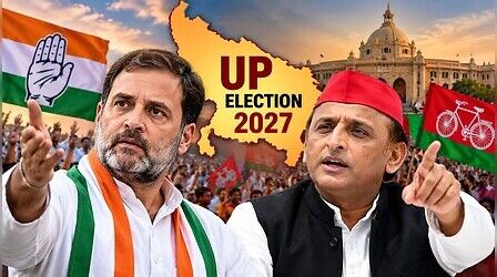 UP : लोकसभा में मिली जीत-हार के आधार पर फैसला करेगी सपा, काग्रेंस को दे सकती है 55 सीटें