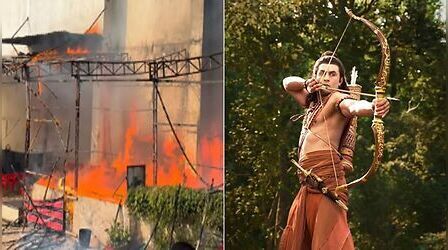 Ramayana: रिलीज से पहले गिरी गाज! रणबीर कपूर-सई पल्लवी की फिल्म के सेट पर लगी आग