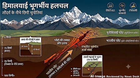 हिमालय के नीचे तेज हलचल से Earthquake का बड़ा खतरा, भूकंप आया तो होगी भीषण तबाही