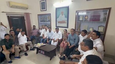 दिल्ली में NSUI नेता से कथित मारपीट पर FIR की मांग, जयपुर पुलिस कमिश्नरेट में कांग्रेस का रातभर धरना