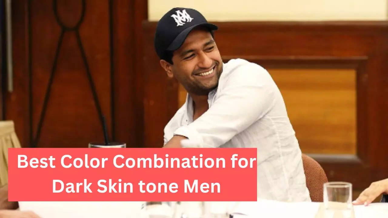 Best Color Combination for Dark Skin tone Men