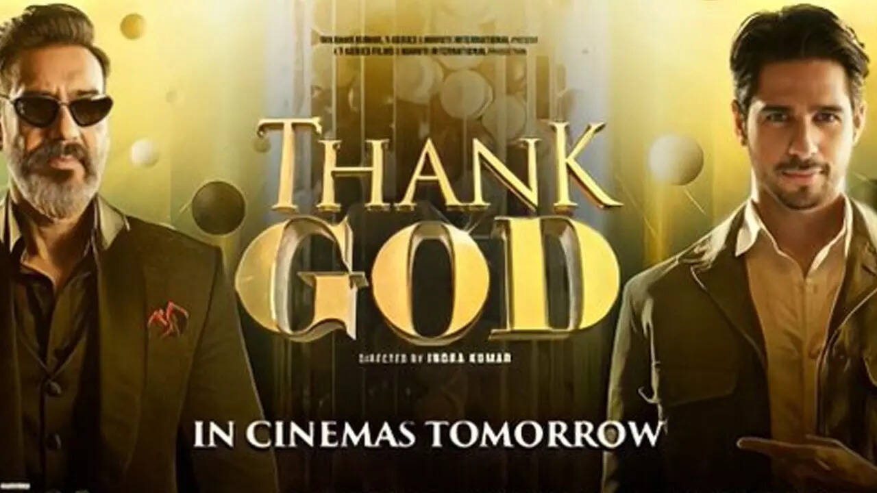 Thank God Movie Review Rating थैंक गॉड देखने का बना रहे हैं प्लान टिकट बुक करने से पहले यहां जानें कैसी है अजय देवगन की फिल्म