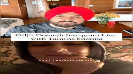 Tunisha Sharma की मौत के बाद दिलजीत दोसांझ संग वीडियो वायरल