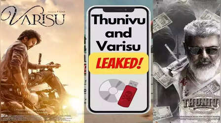 Thunivu, Varisu Full Movie Online: Thunivu और Varisu फिल्म हुई लीक, Tamilrockers ने किया अपलोड