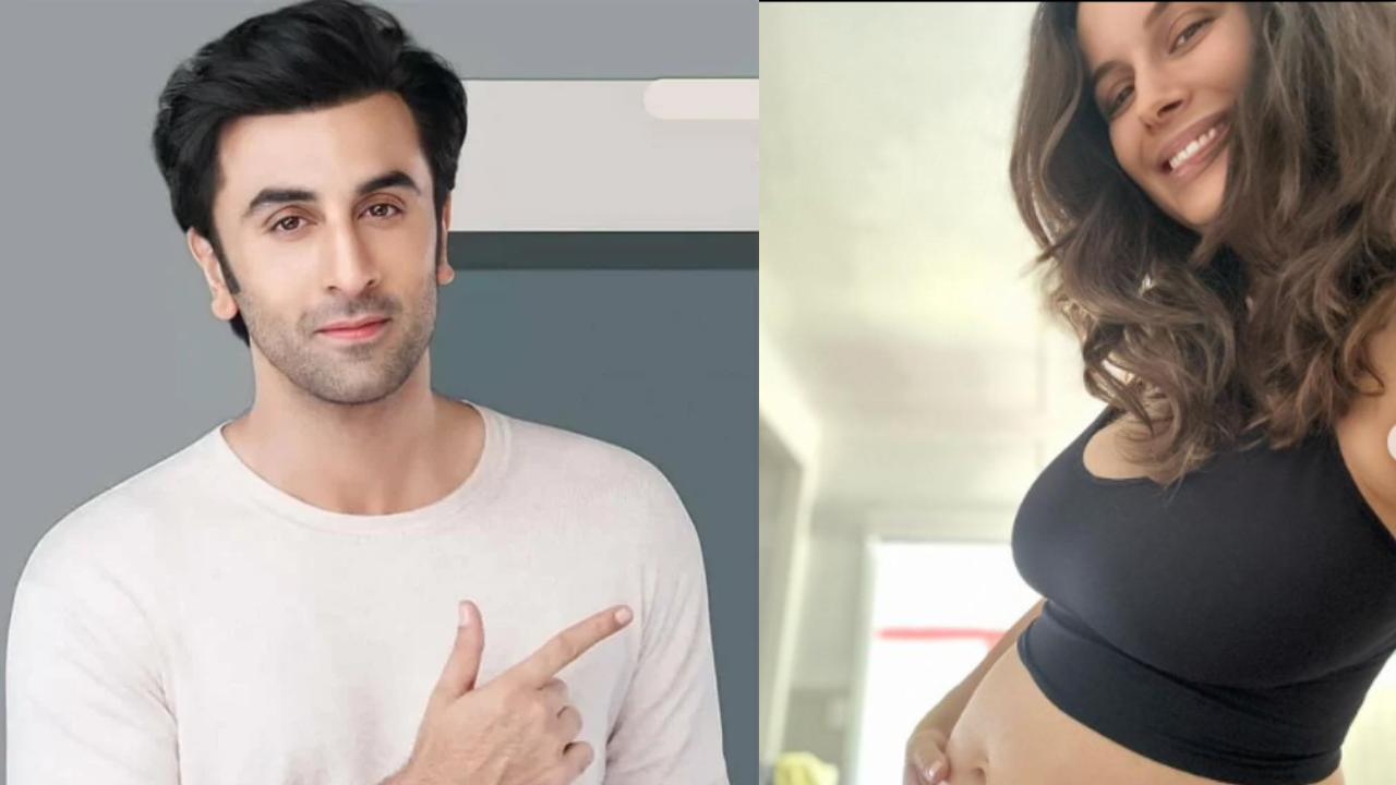 Ranbir kapoor and Evelyn Sharma