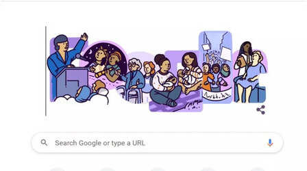 International Women's Day पर Google ने बनाया यह Doodle, क्रिएटिव तरीके से दिया यह खास पैगाम