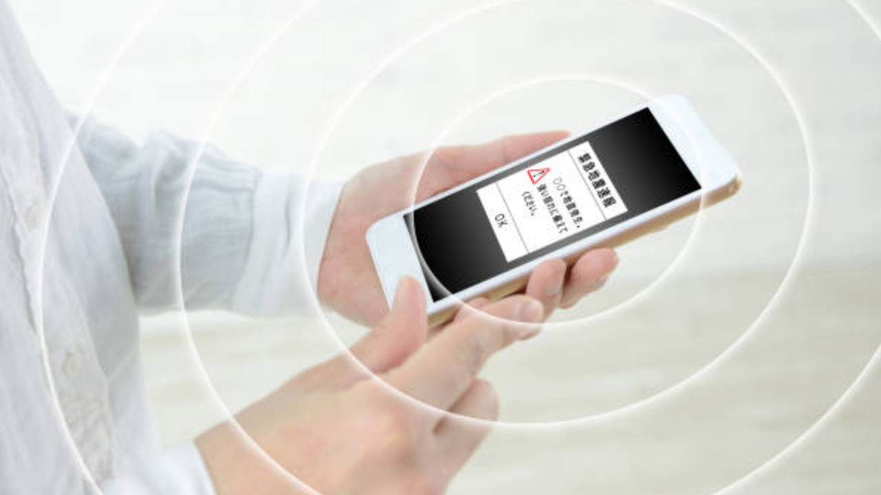 Earthquake Alert On Phone