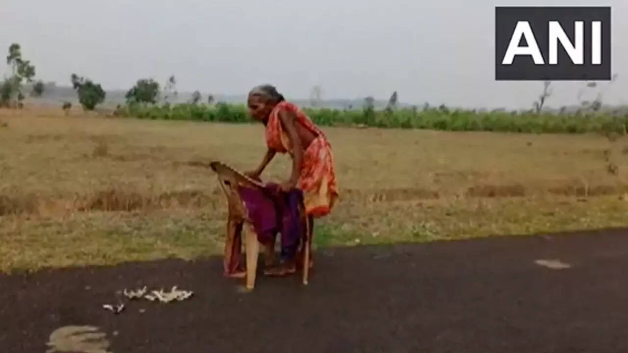 old woman odisha