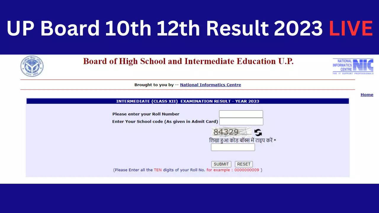 UP Board Result 2023 Class 10, 12, Upmsp.edu.in: परिणाम घोषित, यहां से डाउनलोड करें मार्कशीट