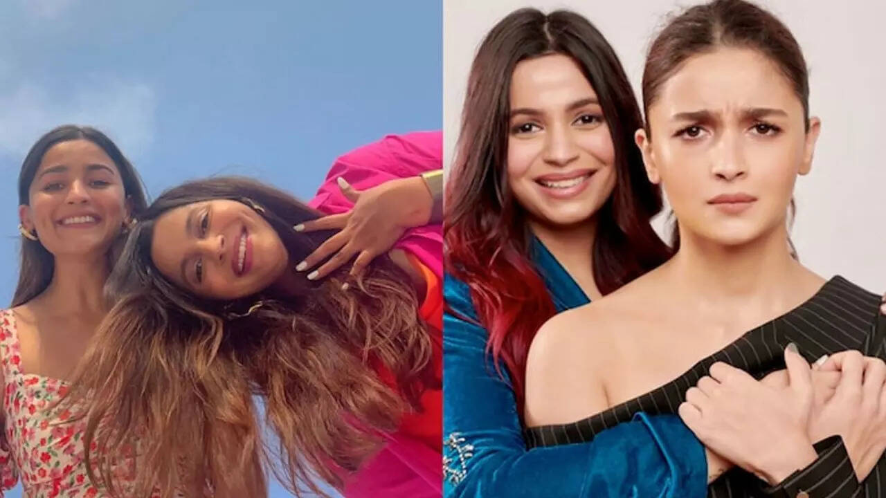 Alia bhatt and Shaheen bhatt