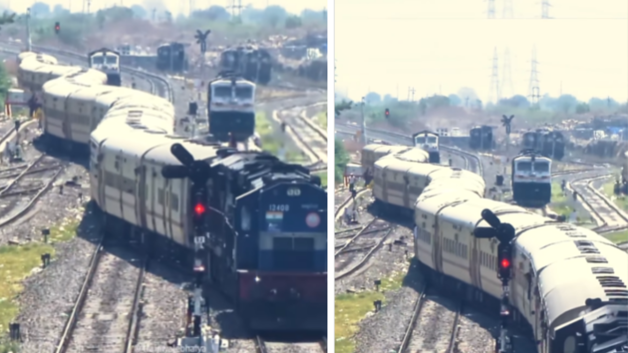 Train Viral Video