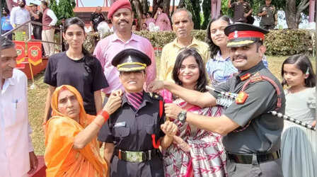 पति हुए थे गलवान घाटी में शहीद, अब पत्नी रेखा सिंह बनीं भारतीय सेना में लेफ्टिनेंट