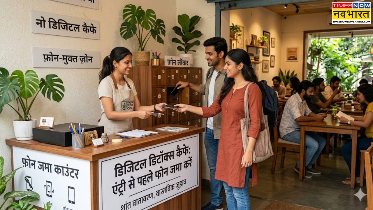 डिजिटल डिटॉक्स कैफे का नया ट्रेंड बना लोगों की पसंद, जहां एंट्री से पहले जमा करना पड़ेगा फोन