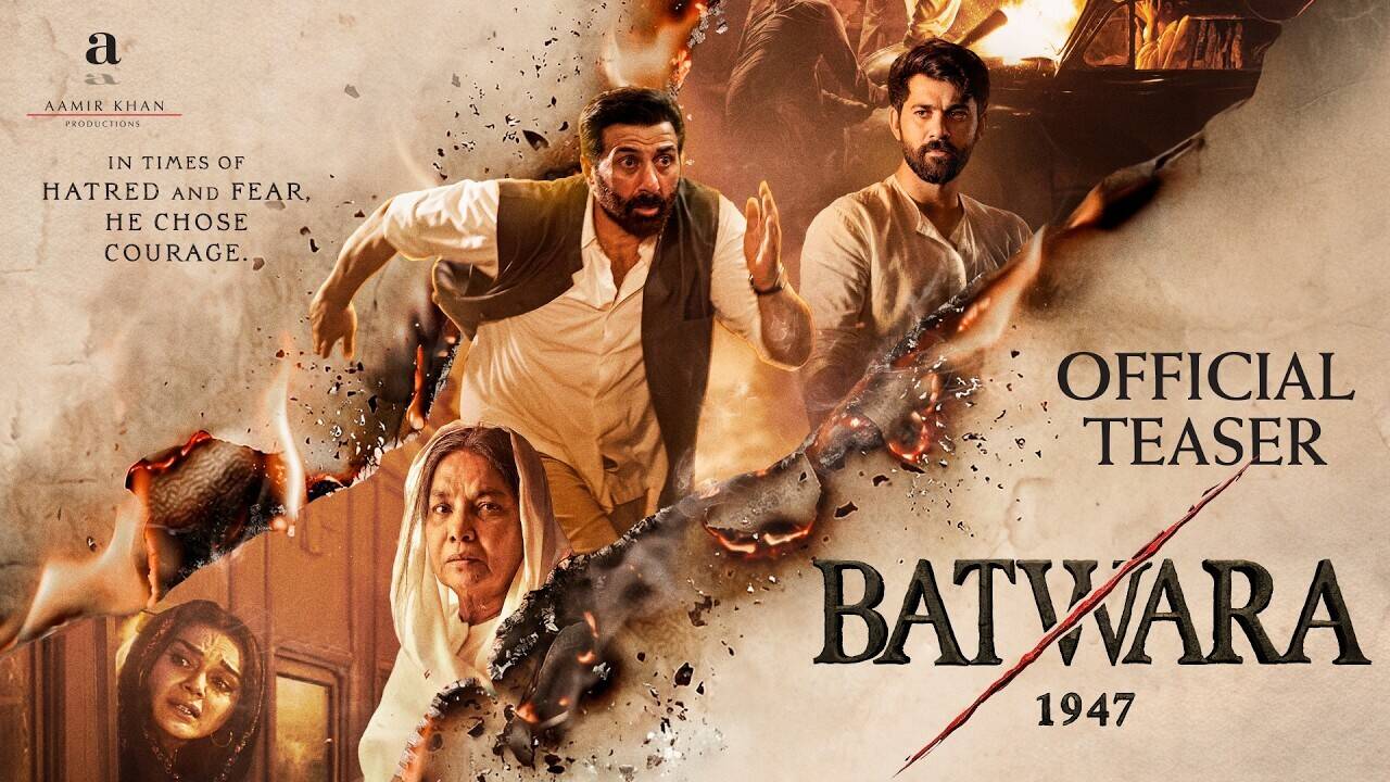 Batwara 1947 Teaser: पंगा लेने आ गए Sunny Deol पाजी