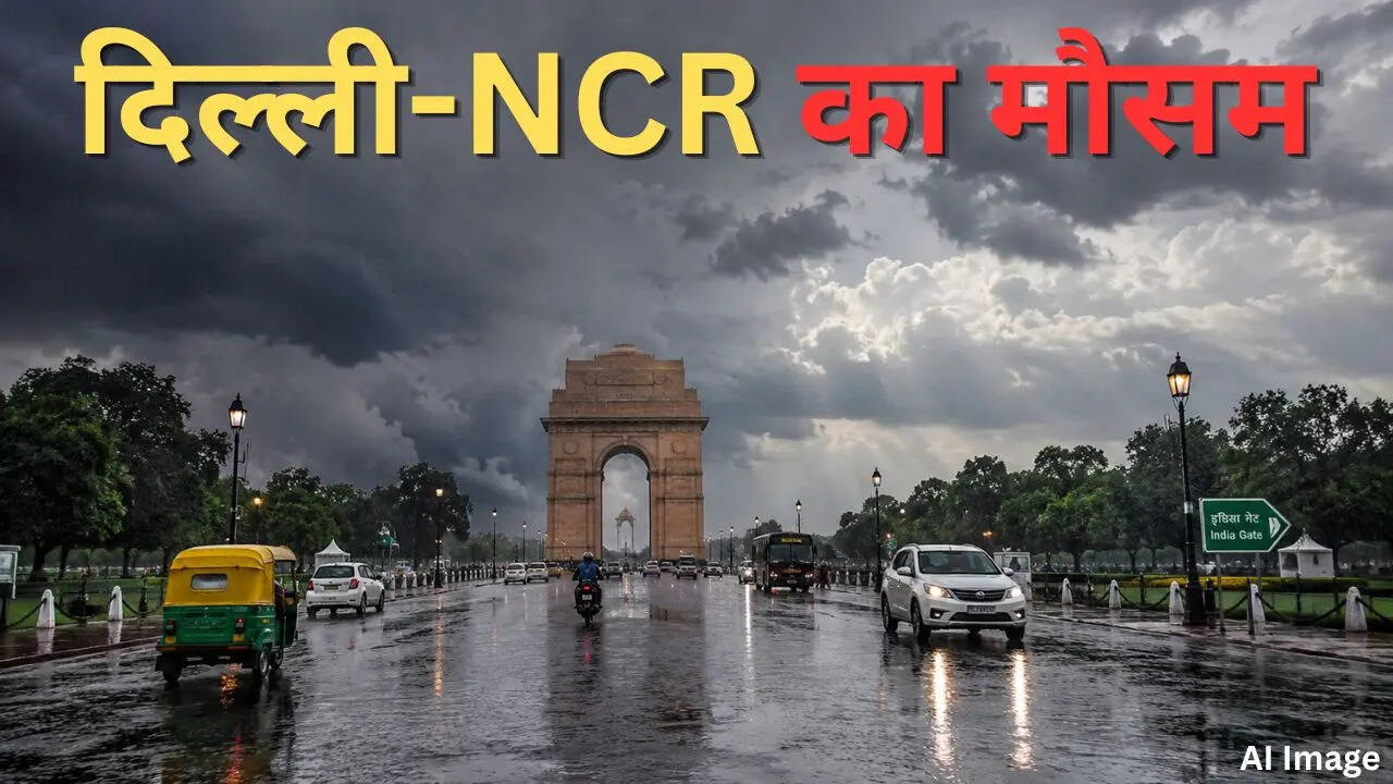 Delhi Weather Today: मानसून की सुस्त चाल, पर सुबह-सुबह बरसे मेघ, आखिर कब होगी तेज बरसात?
