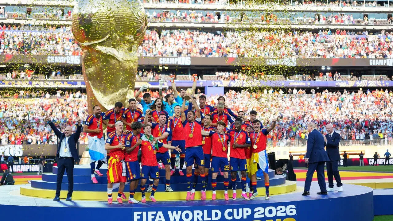 FIFA World Cup 2026 Champion: इतिहास! वर्ल्ड रिकॉर्ड के साथ स्पेन ने दूसरी बार किया फीफा वर्ल्ड कप पर कब्जा