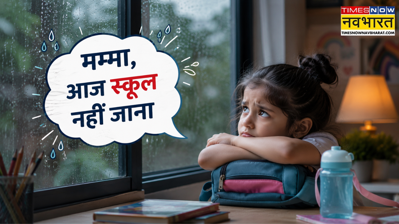 मम्मा, आज स्कूल नहीं जाना, बारिश के बहाने स्कूल से छुट्टी? बच्चों को खुश-खुश स्कूल भेजने के आसान तरीके