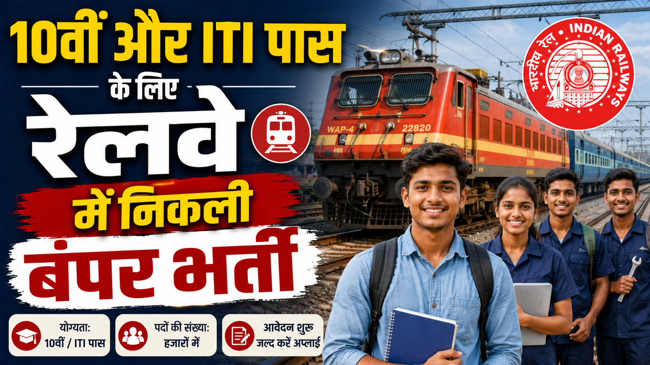 NFR Railway Apprentice Recruitment 2026: उत्तर पूर्व फ्रंटियर रेलवे में 6,777 पदों पर बंपर भर्ती, बिना परीक्षा के होगी सीधी रिक्रूटमेंट