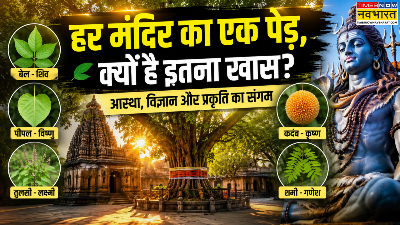 Temple Trees: किस देवता से कौन सा वृक्ष जुड़ा है और क्यों? जानें मंदिरों के लगे पेड़-पौधों का महत्व