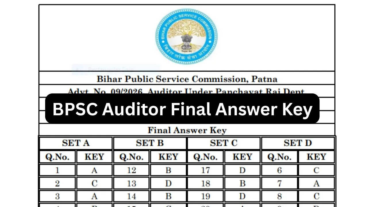 BPSC Auditor Prelims Final Answer Key 2026 Released: बीपीएससी ऑडिटर प्रीलिम्स परीक्षा की फाइनल आंसर की जारी, ऐसे तुरंत करें डाउनलोड