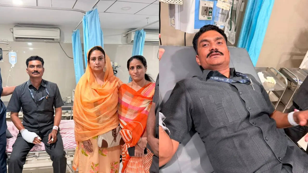 ‘आपने मानव ढाल बनकर बचाई सुखबीर बादल की जान’, हमले में घायल इंस्पेक्टर संतोष की बहादुरी को हरसिमरत कौर ने किया सलाम