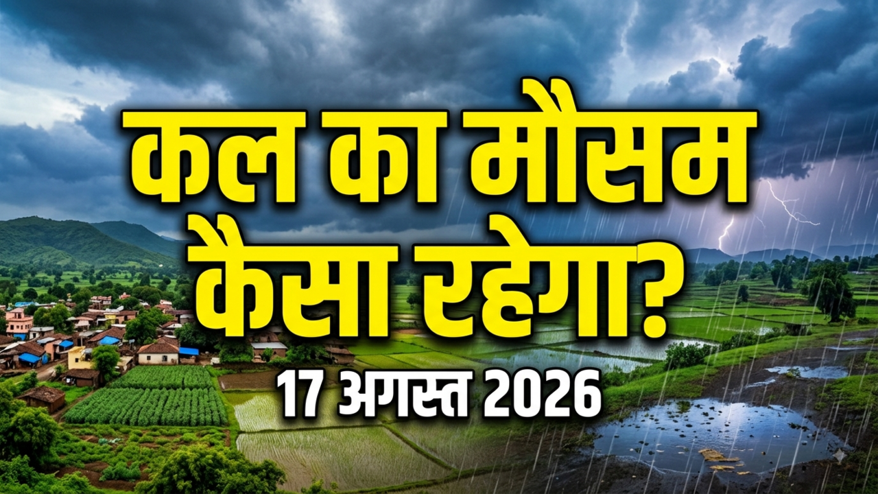 Kal Ka Mausam: 17 से 22 अगस्त तक बढ़ेगी मानसूनी हलचल, कहीं झमाझम बारिश तो कहीं गरज-चमक और तेज हवाओं का दिखेगा असर