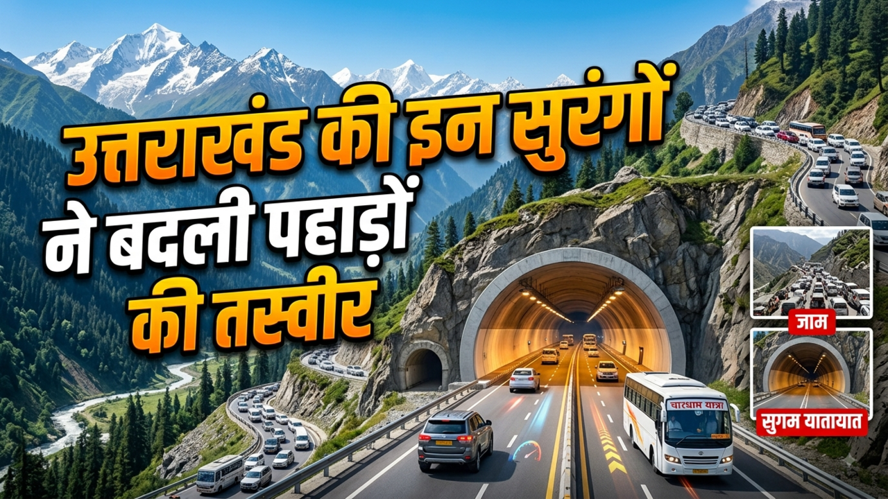 उत्तराखंड की पहाड़ियों में इंजीनियरिंग का कमाल! घंटों का सफर मिनटों में तय कराती हैं ये सुंरगें, जानें कहां-कहां हैं मौजूद